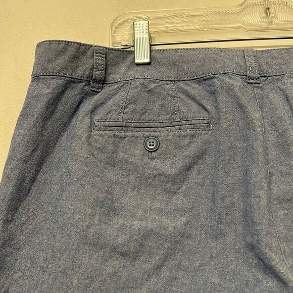 Talbots chambray weekend chinos Size 14P EUC - Picture 4 of 8